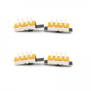 Slide Switch SS23L16, Υψηλό ρεύμα, τρία-θέση, διπλό-σειρά, 8-PIN, διακόπτης τεμαχισμού, κάθετος διακόπτης ολίσθησης για μηχανικό εξοπλισμό